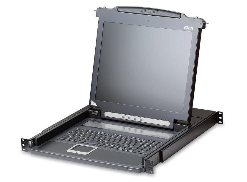 Aten CL1000M KVM Switch Stativ-Montering Sort
