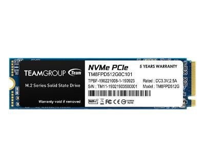 Team Group Solid State-Drev MP33 Pro 512GB M.2 Pci Express 3.0 X4 (NVMe)