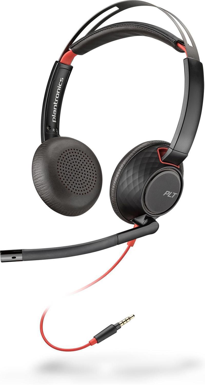 Poly Blackwire C5220T Kabling Headset Sort