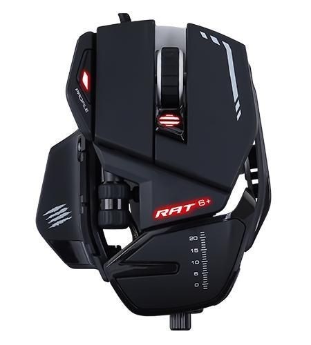Mad Catz R.A.T.6 Optisk Kabling Sort