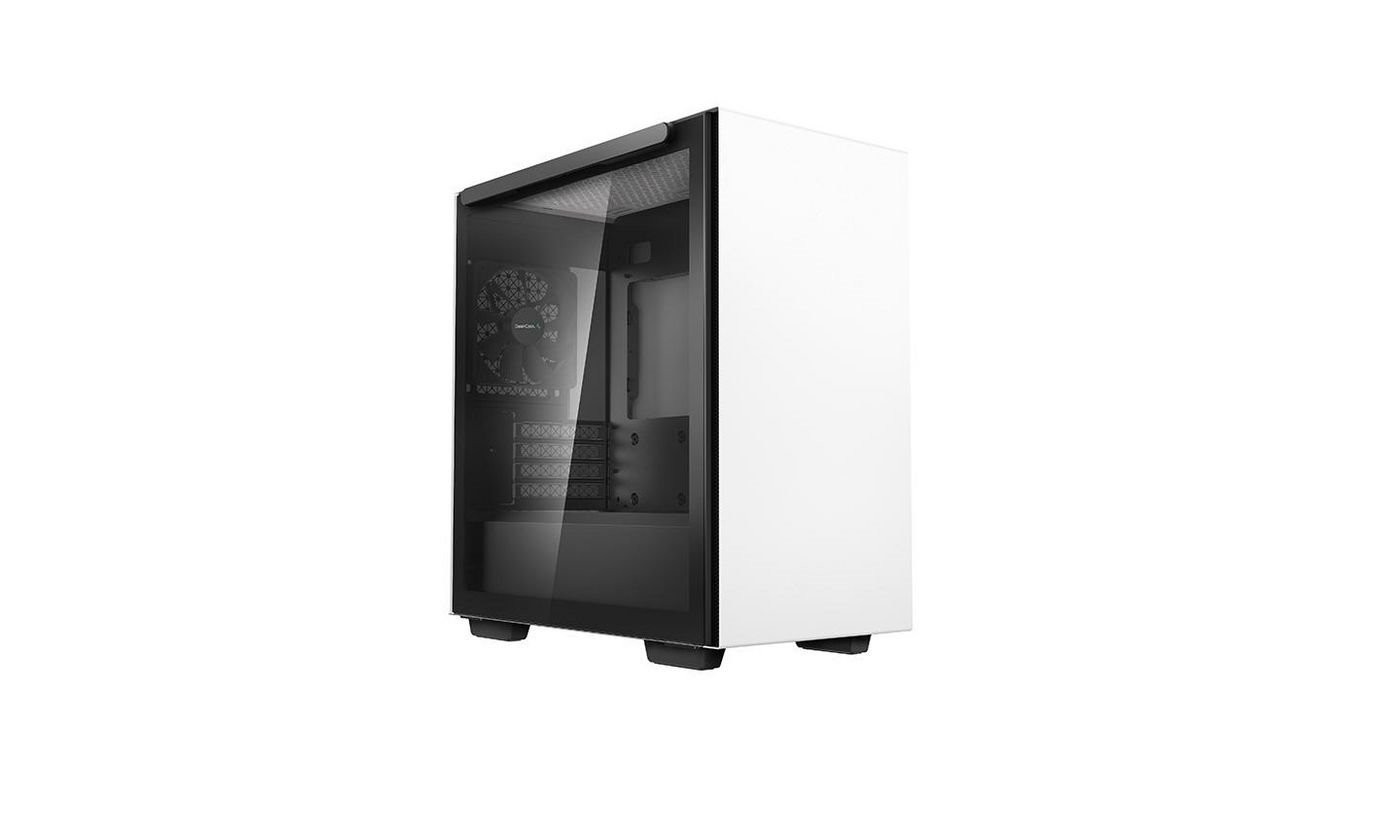 DeepCool Macube 110 TÅRN Mini Itx / Micro Atx Ingen Strømforsyning Sort Hvid