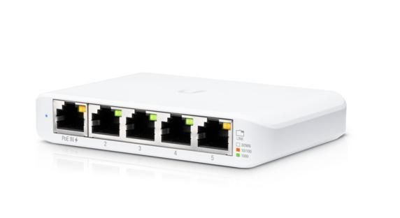 Ubiquiti UniFi Switch Usw Flex Mini Switch 5-Porte Gigabit PoE+