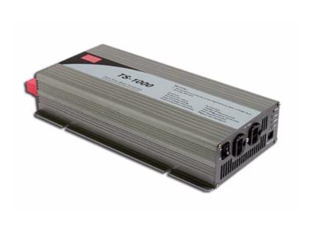 Mean Well TS-1000-212B Strømadapter Og Vekselret Universel 1000 W Sort