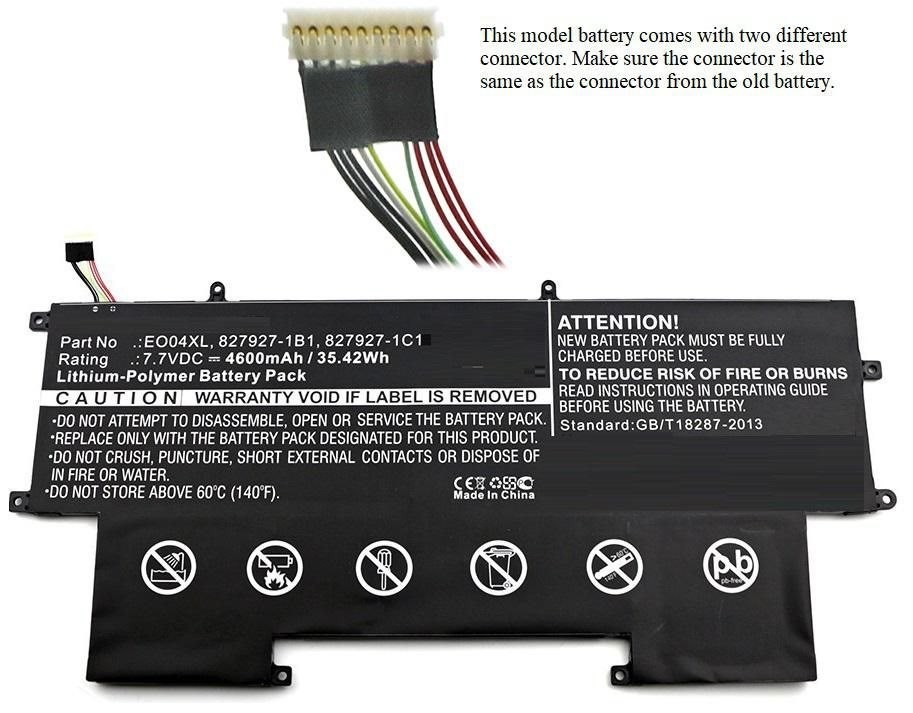 CoreParts Batteri Til Bærbar Computer Litium-Polymer 4600mAh