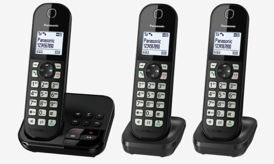 Panasonic KX-TGC463GB TRÅDLØS Telefon Sort