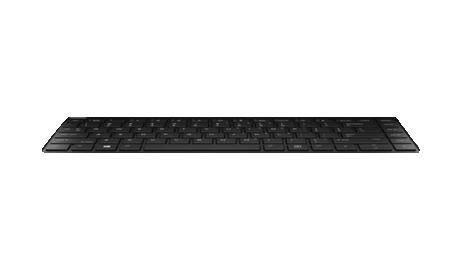 HP Keyboard - Cable Connectivity - Proprietary Interface - Netherlands - Black