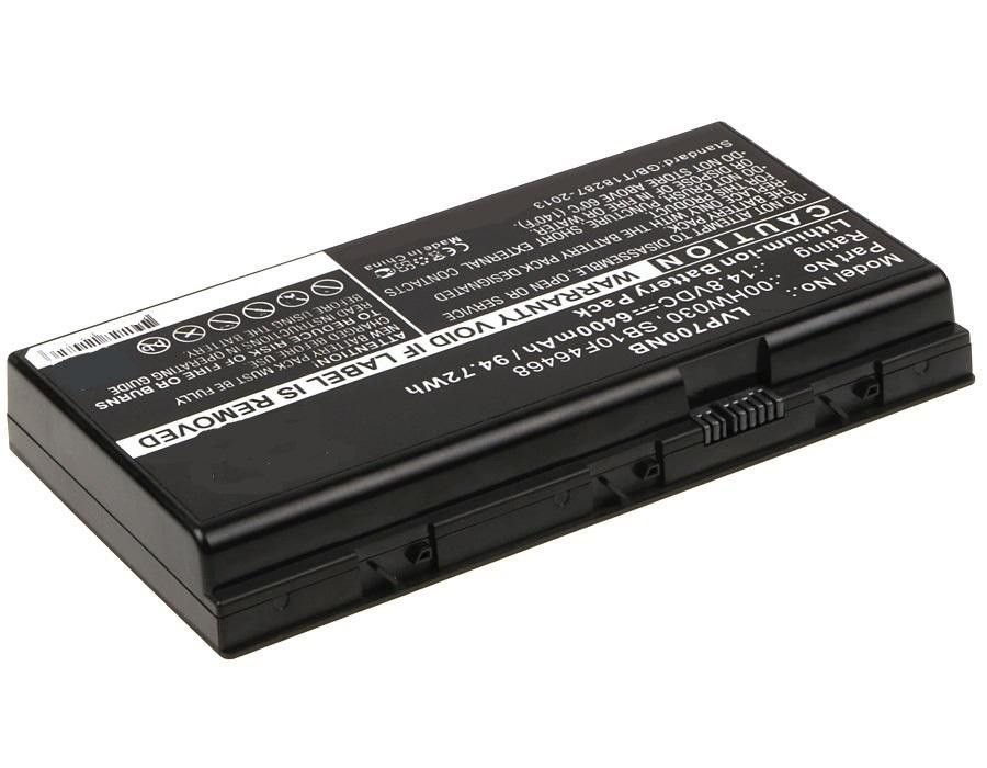 CoreParts Batteri Til Bærbar Computer Litiumion 6400mAh