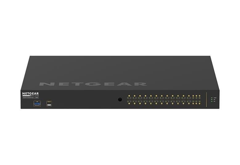 Netgear AV Line M4250 M4250-26G4XF-PoE+ 26 Ports Manageable Ethernet Switch - Gigabit Ethernet, 10 Gigabit Ethernet - 10/100/1000Base-T, 10GBase-X, 1000Base-X