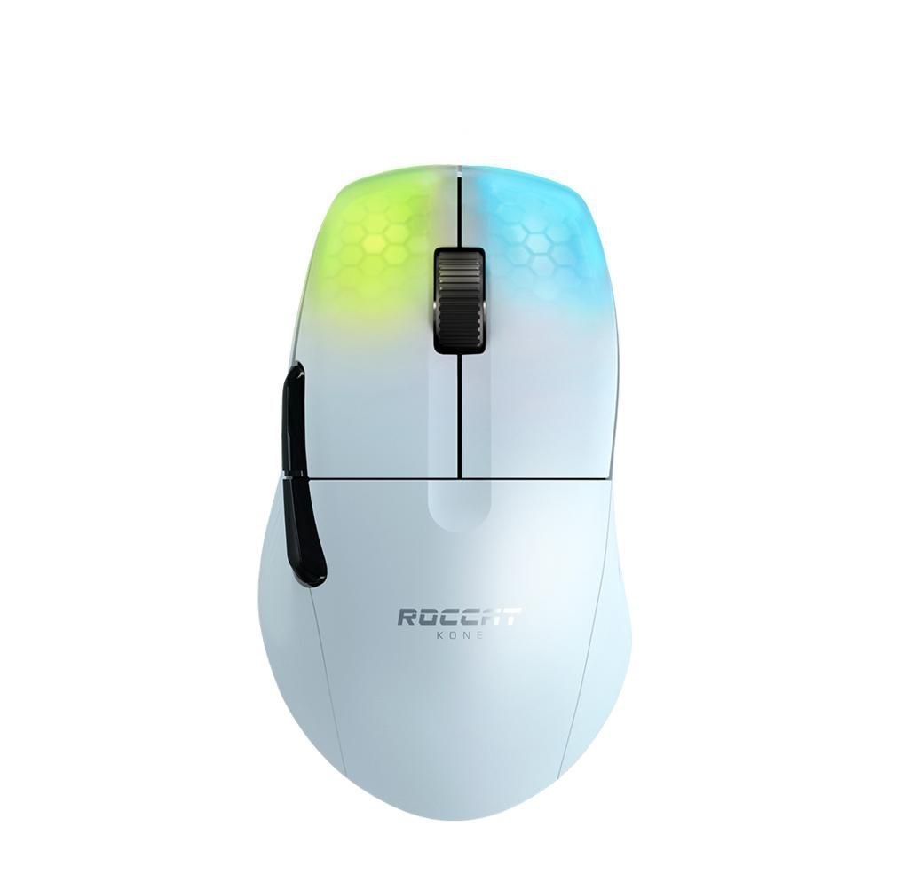 Roccat Kone Pro Air Optisk TRÅDLØS Hvid