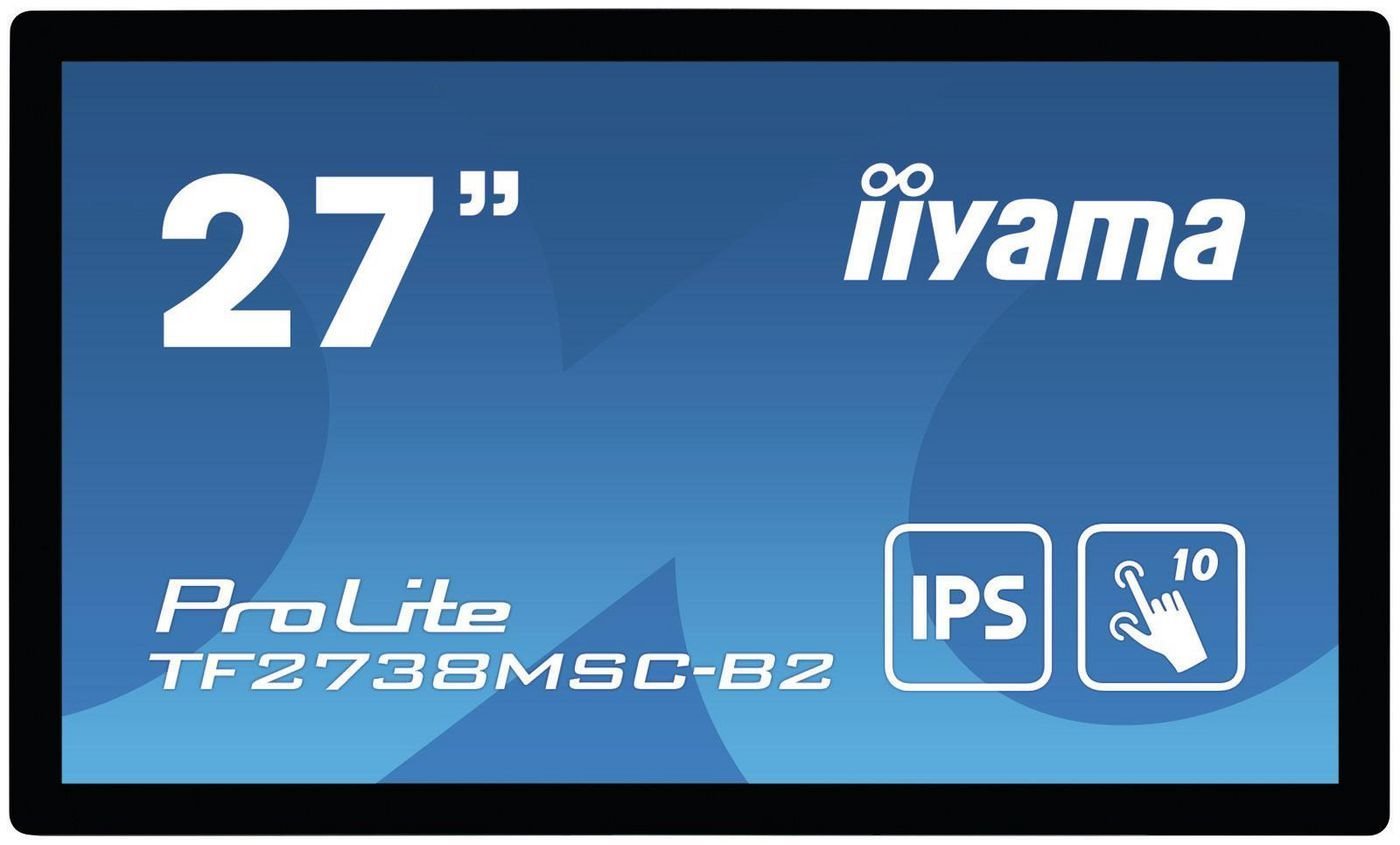 Iiyama ProLite TF2738MSC-B2 27 1920 X 1080 (Full HD) Dvi Hdmi DisplayPort 60Hz