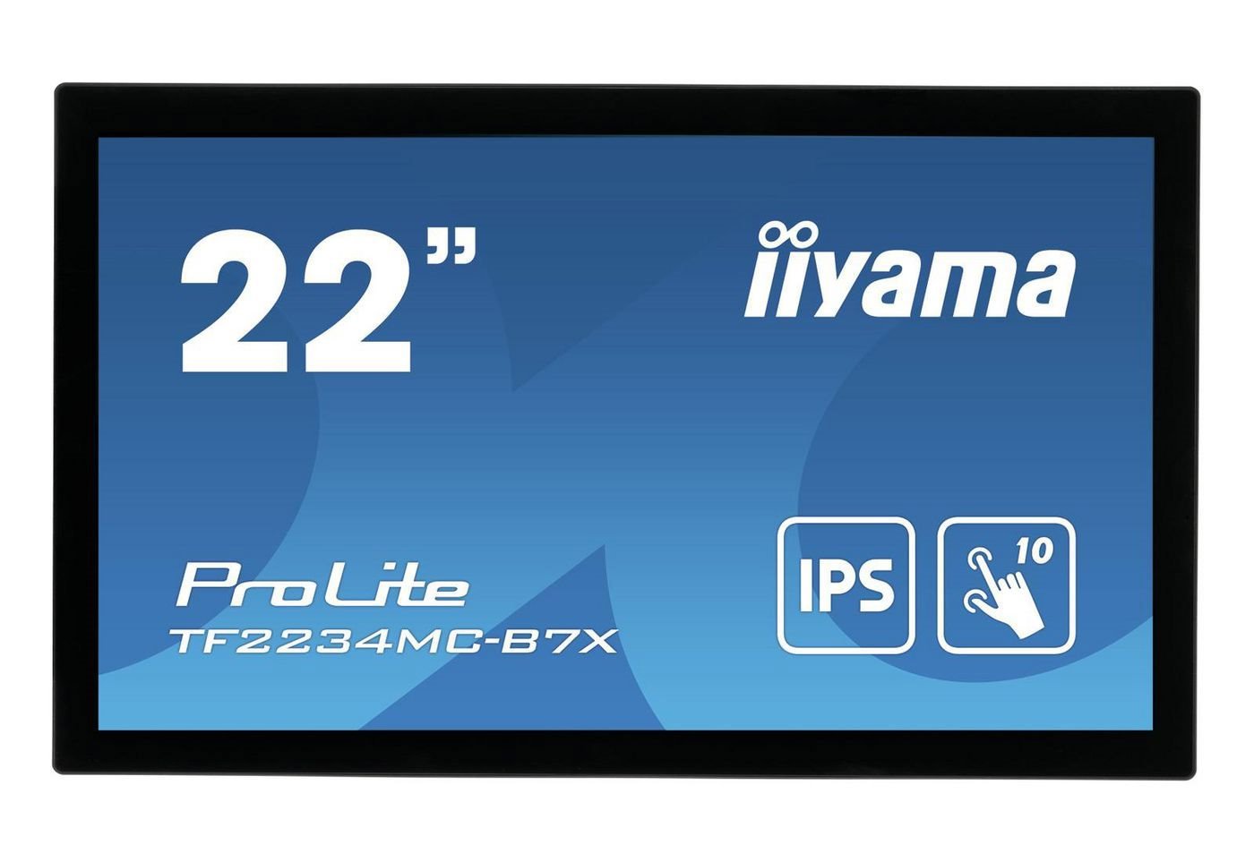 Iiyama ProLite TF2234MC-B7X 22 1920 X 1080 (Full HD) Vga (HD-15) Hdmi DisplayPort 60Hz