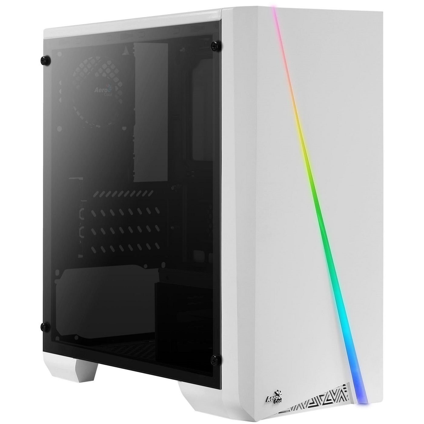 AeroCool Cylon Mini TÅRN Micro-ATX Ingen Strømforsyning Hvid