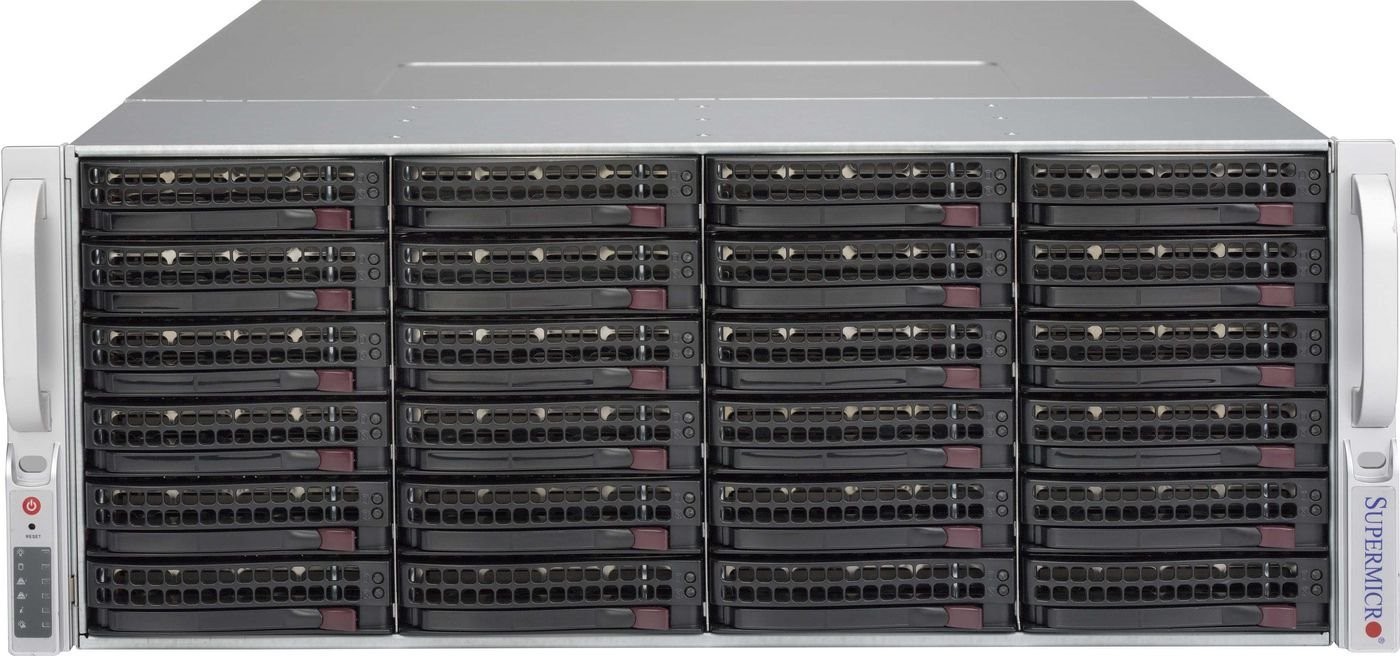 Supermicro Cse-847Ba-R1k23lpb Computeretui Stativ Sort 1200 W