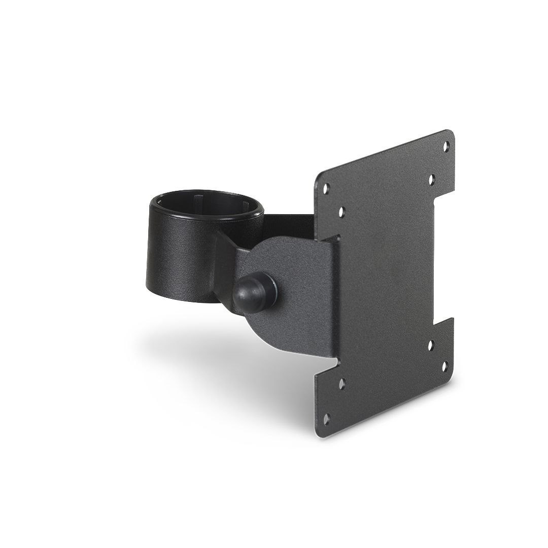 SpacePole Mounting Adapter for Pole, Display Screen - Black - TAA Compliant