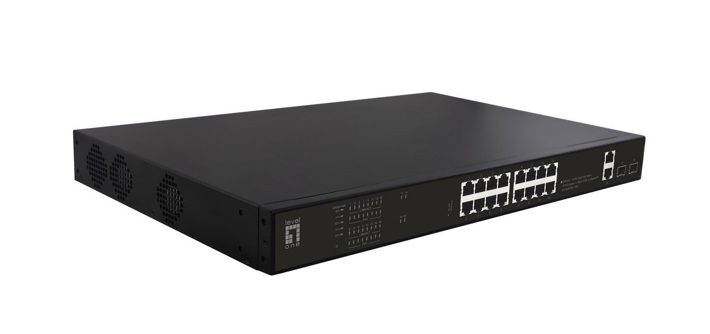 LevelOne Gep-2021 Switch 20-Porte Gigabit PoE