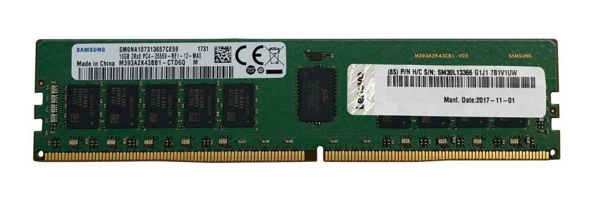 Lenovo RAM Module - 32 GB - DDR4-3200/PC4-25600 DDR4 SDRAM - 3200 MHz Dual-rank Memory - 1.20 V