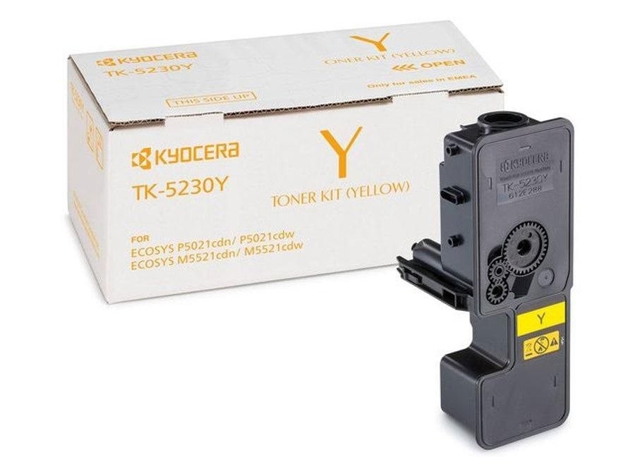 Kyocera TK 5230Y Gul 2200 Sider Toner