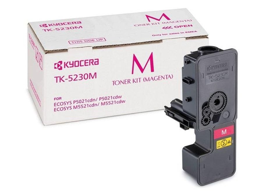 Kyocera TK 5230M Magenta 2200 Sider Toner