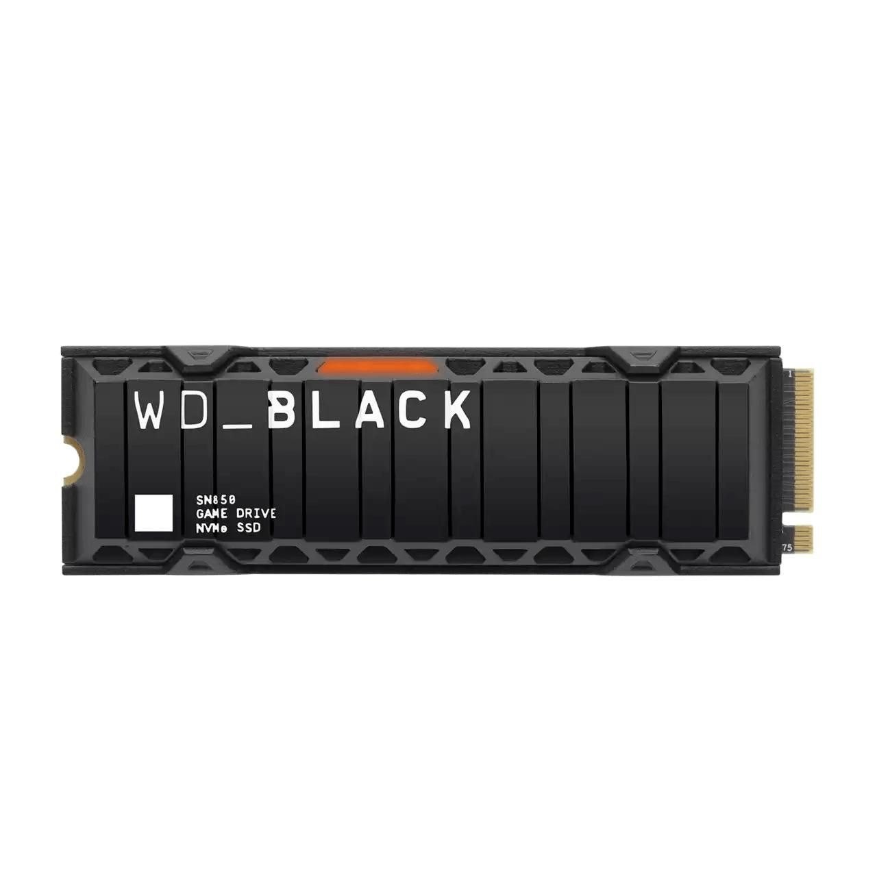 WD Black SN850 WDBAPZ5000BNC-WRSN 500 GB Solid State Drive - M.2 2280 Internal - PCI Express NVMe (PCI Express NVMe 4.0 x4) - Black