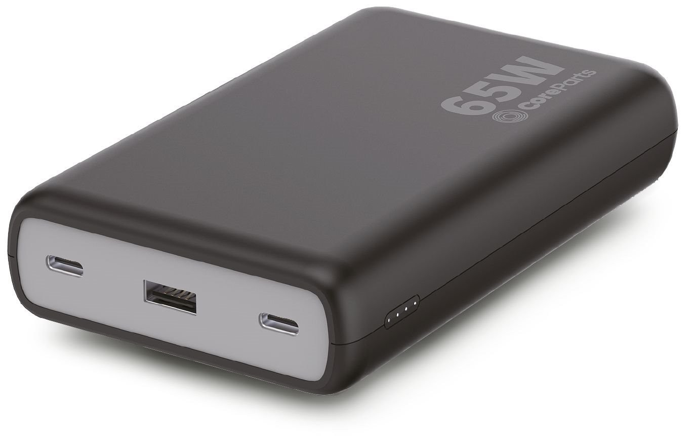 CoreParts Powerbank 20000mAh Sort
