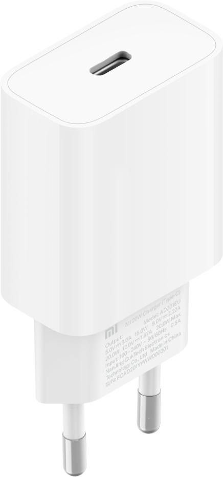 Xiaomi Mi Strømforsyningsadapter 20Watt STRØM Eu 2-PÆL