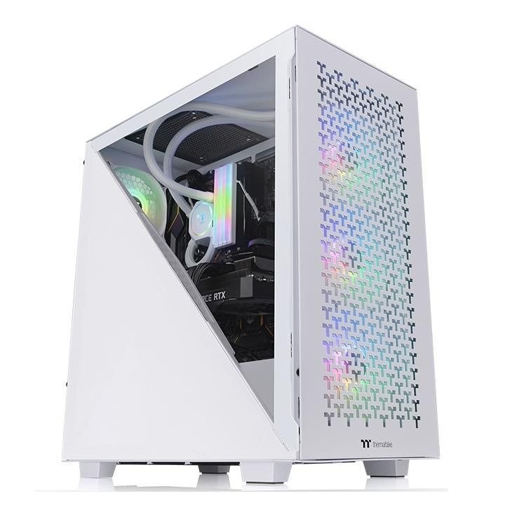 Thermaltake Divider 300 TG Air Snow TÅRN Atx Ingen Strømforsyning Hvid