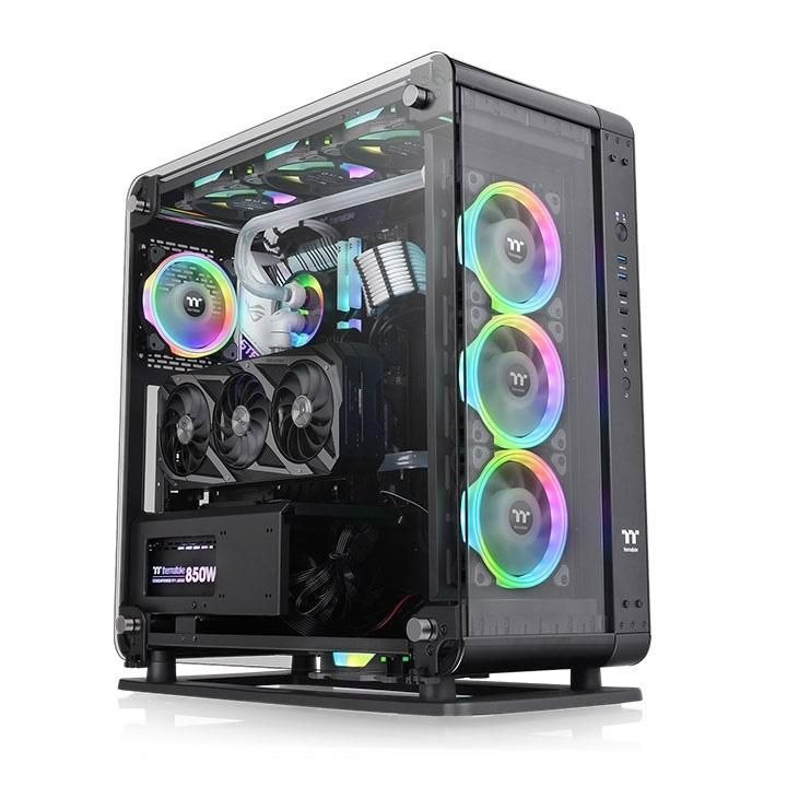 Thermaltake Core P6 TG TÅRN Ssi Ceb Ingen Strømforsyning Sort