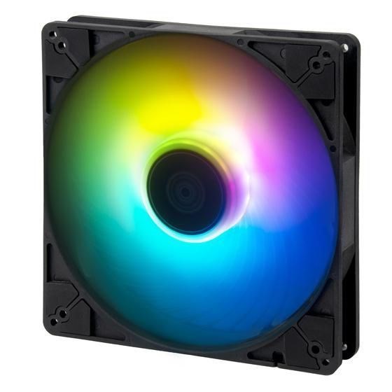 SilverStone Air Penetrator 184I Argb Fan 1-Pack Sort Transparent 180 MM