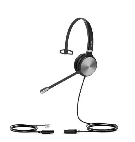 Yealink YHS36 Kabling Headset Sort SØLV
