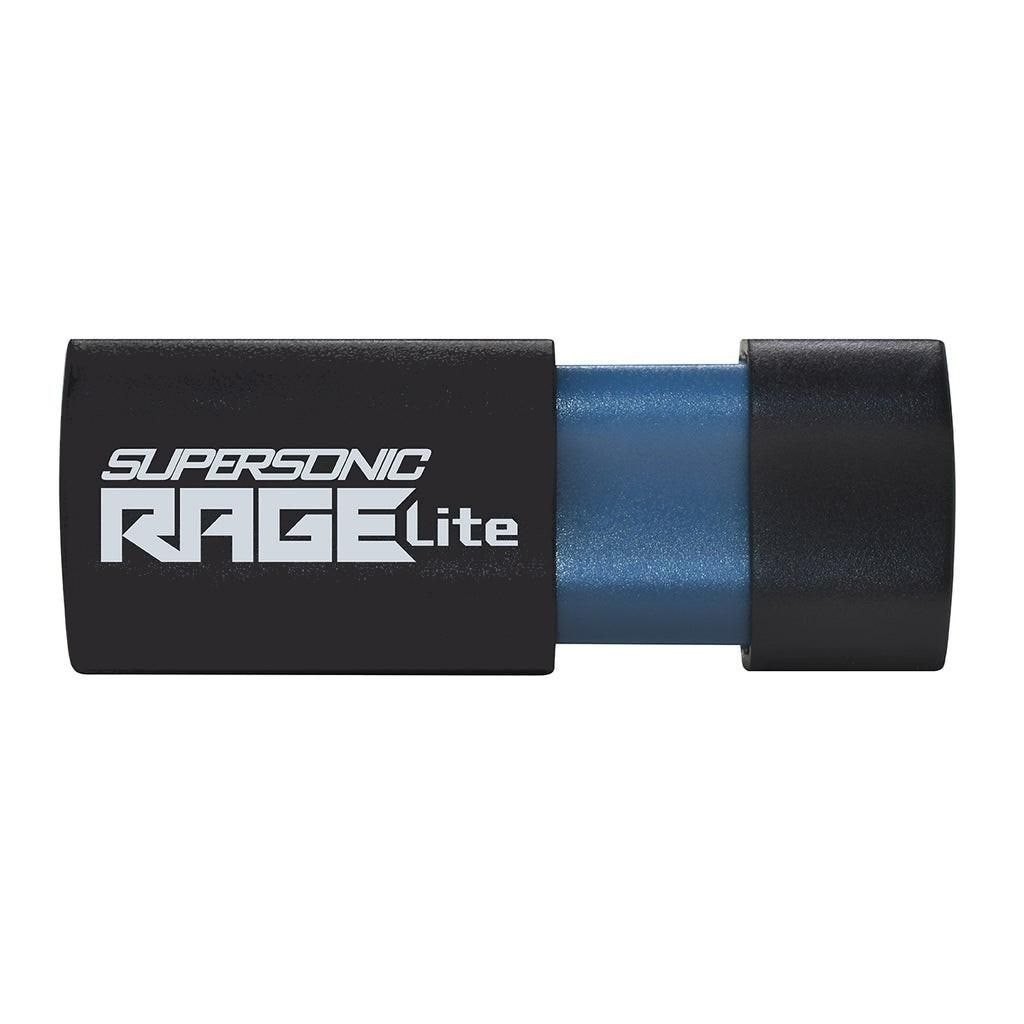Patriot Supersonic Rage Lite 32GB Usb 3.2 Gen 1 Sort BLÅ