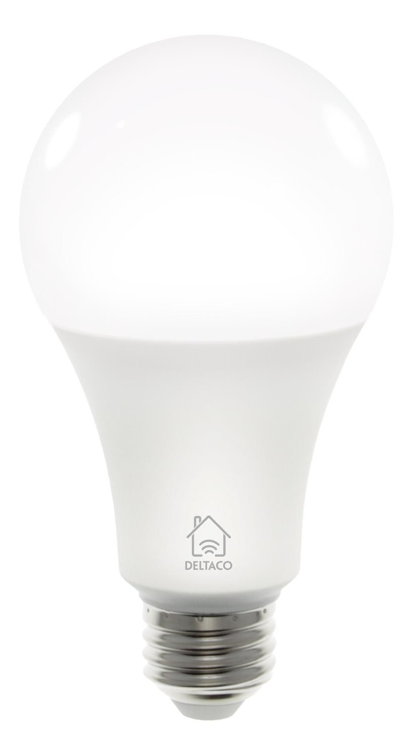 Deltaco Smart Home LED-lyspære 9W 806Lumen 2700-6500K Varmt Til Koldt Hvidt LYS