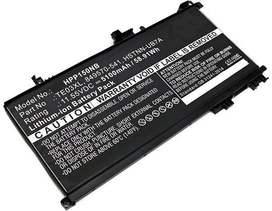 CoreParts Mbxhp-Ba0223 Laptop Reservedel Batteri