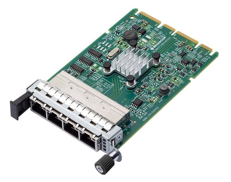 Broadcom NetXtreme E-Series N41GBT Netværksadapter Pci Express 2.0 X4 1Gbps