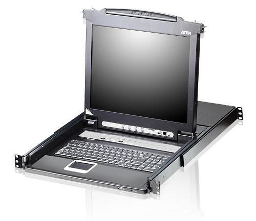 Aten 8 Port 19 LCD KVMP Switch,