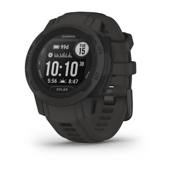 Garmin Instinct 2S Solar 40 MM Sort GRÅ Sportsur