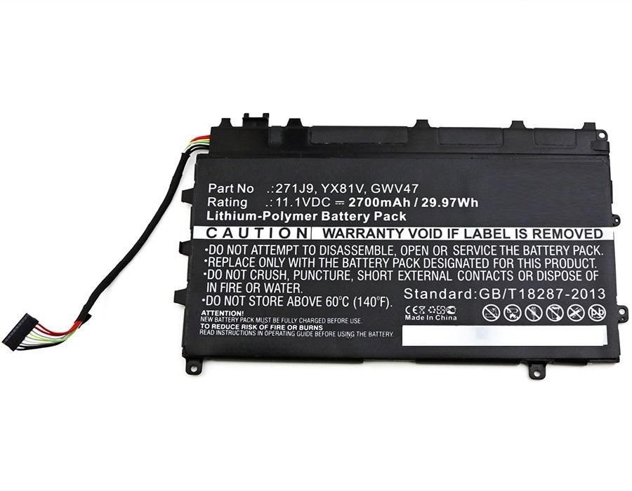 CoreParts Mbxde-Ba0106 Laptop Reservedel Batteri