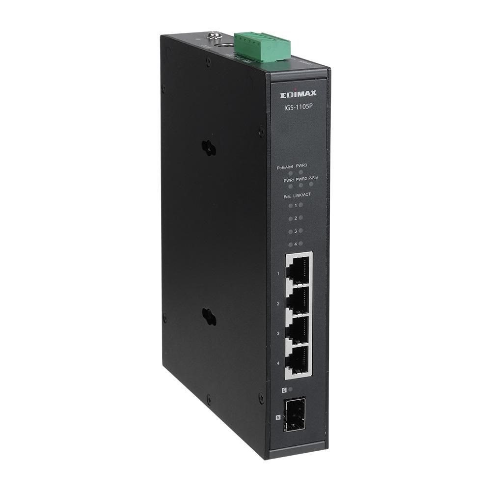 Edimax Igs-1105P Switch 5-Porte Gigabit PoE+