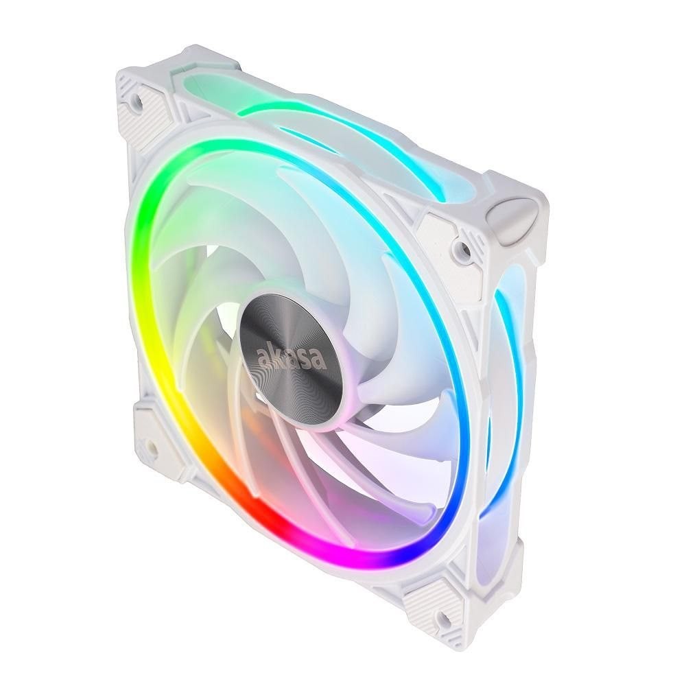 Akasa Soho Ar Fan 1-Pack Hvid 120 MM