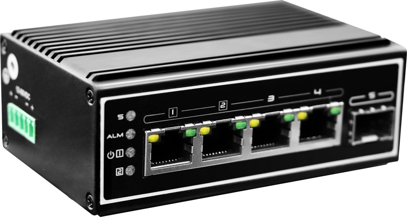 LevelOne Igp-0502 Switch 5-Porte Gigabit PoE+