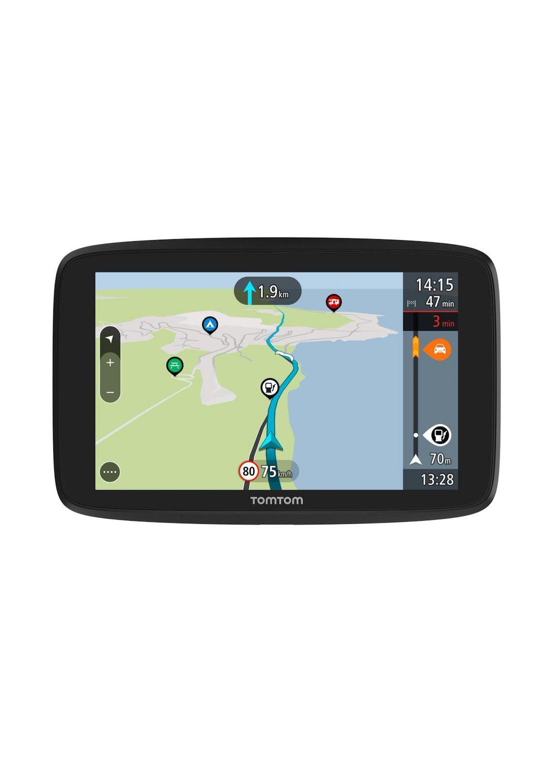 TomTom GO Camper Tour Automobile Portable GPS Navigator - Magnetic Mount