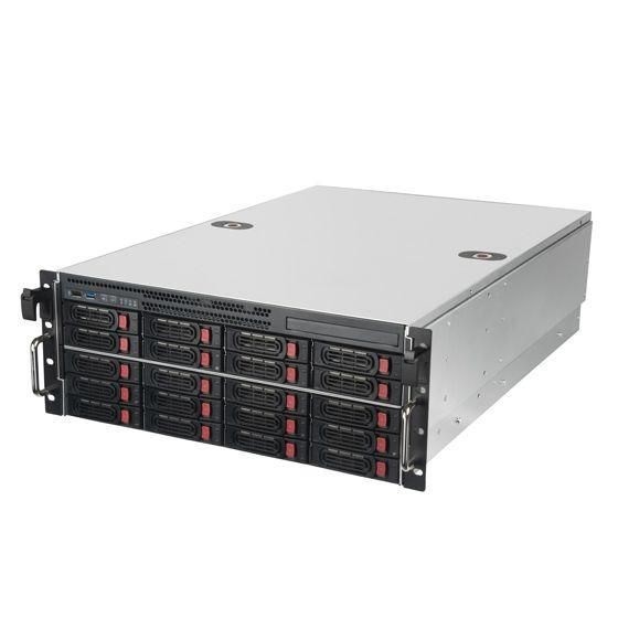 SilverStone RM43-320-RS Rackversion Forlænget Atx / Ssi Eeb Strømforsyning Sort