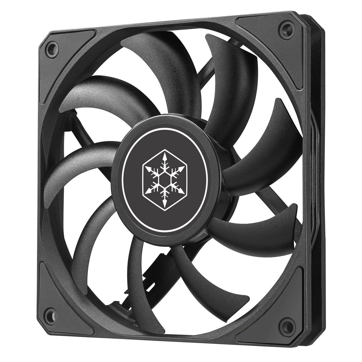 SilverStone Air Slimmer 120 Fan 1-Pack Sort 120 MM