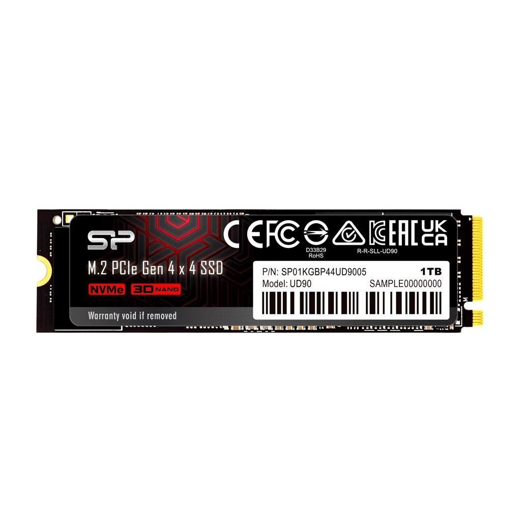 Silicon Power Solid State-Drev Ud90 1TB M.2 Pci Express 4.0 X4 (NVMe)