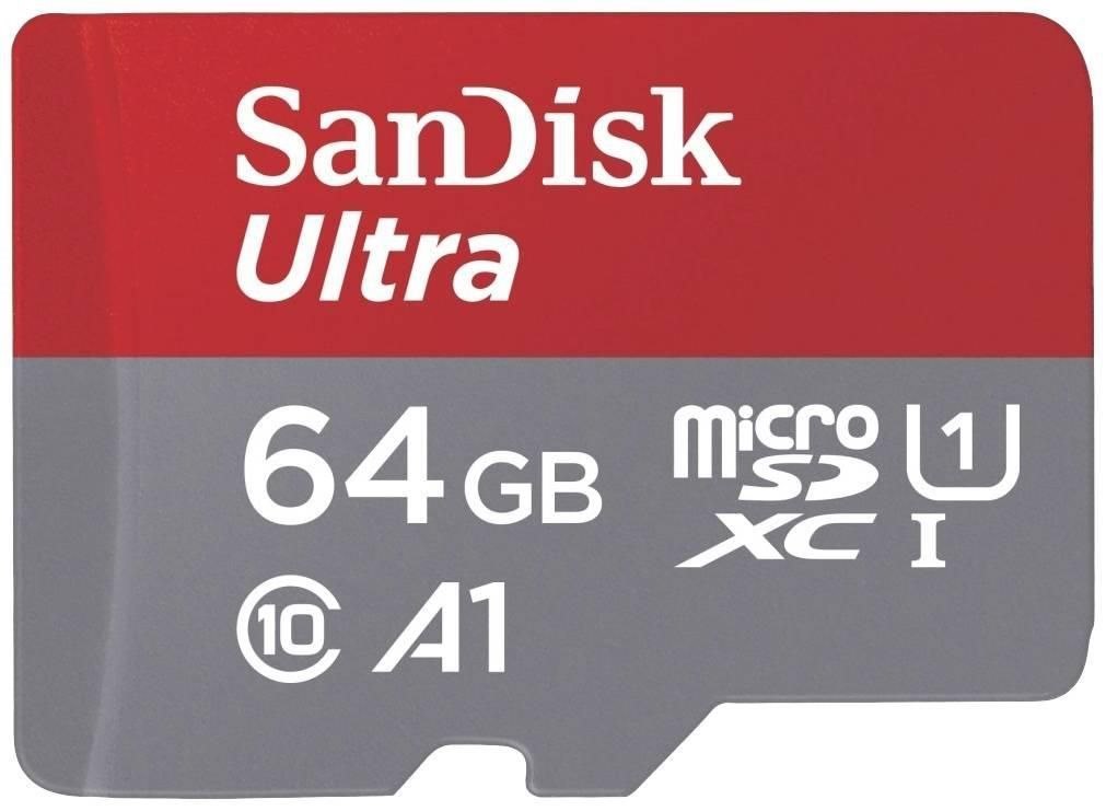 SanDisk 64GB Ultra microSDXC 140MB/s+SD Adapter