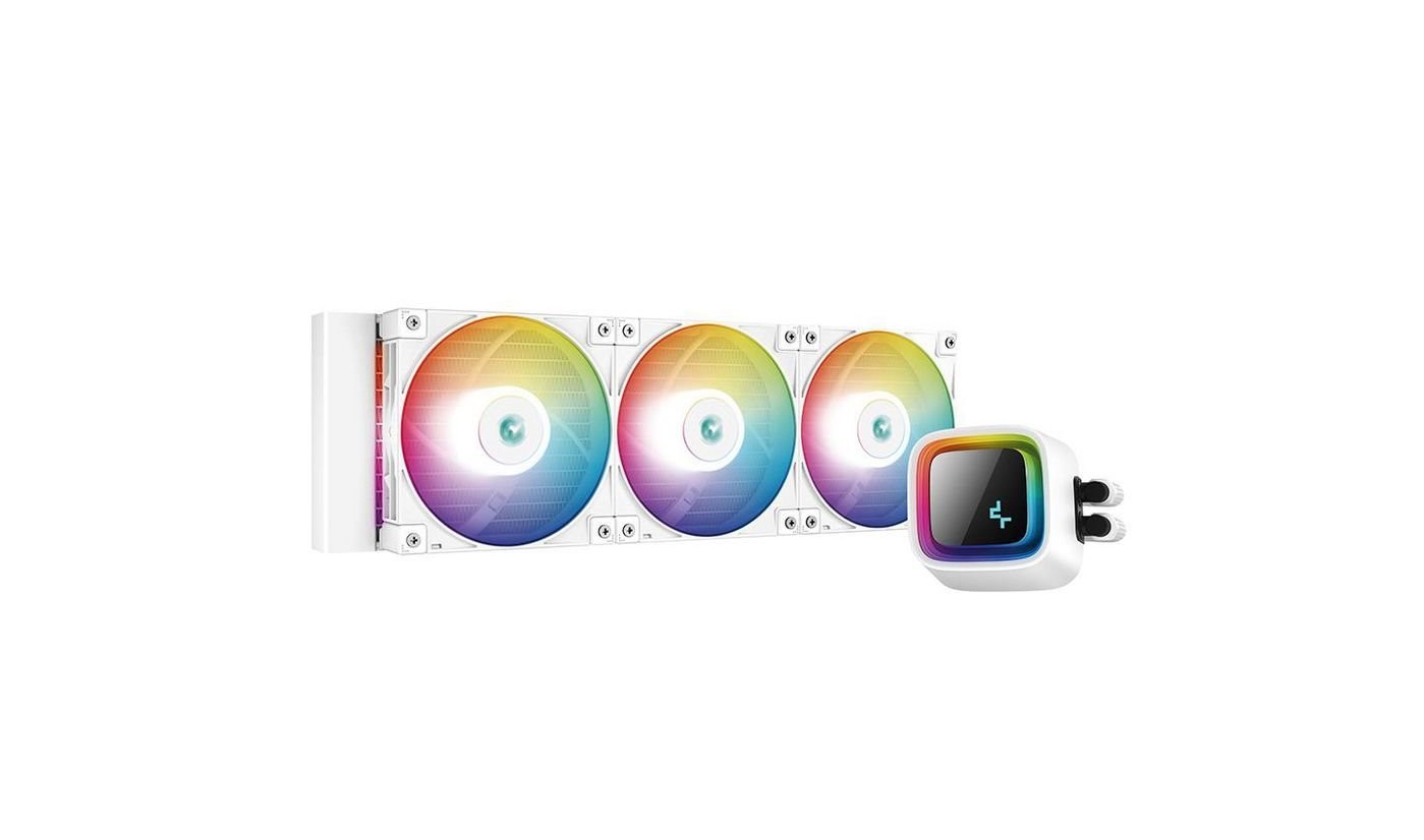 Deepcool LS720 WH Processors Flydende Kølesystem 1-Pack Hvid 120 MM