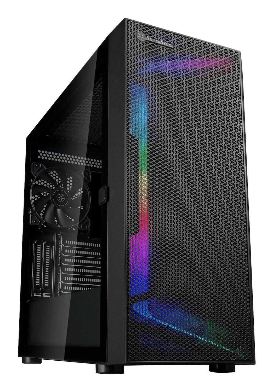 Silverstone Seta H1 Midi Tower Sort