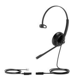 Yealink YHS34 Lite Mono Kabling Headset Sort
