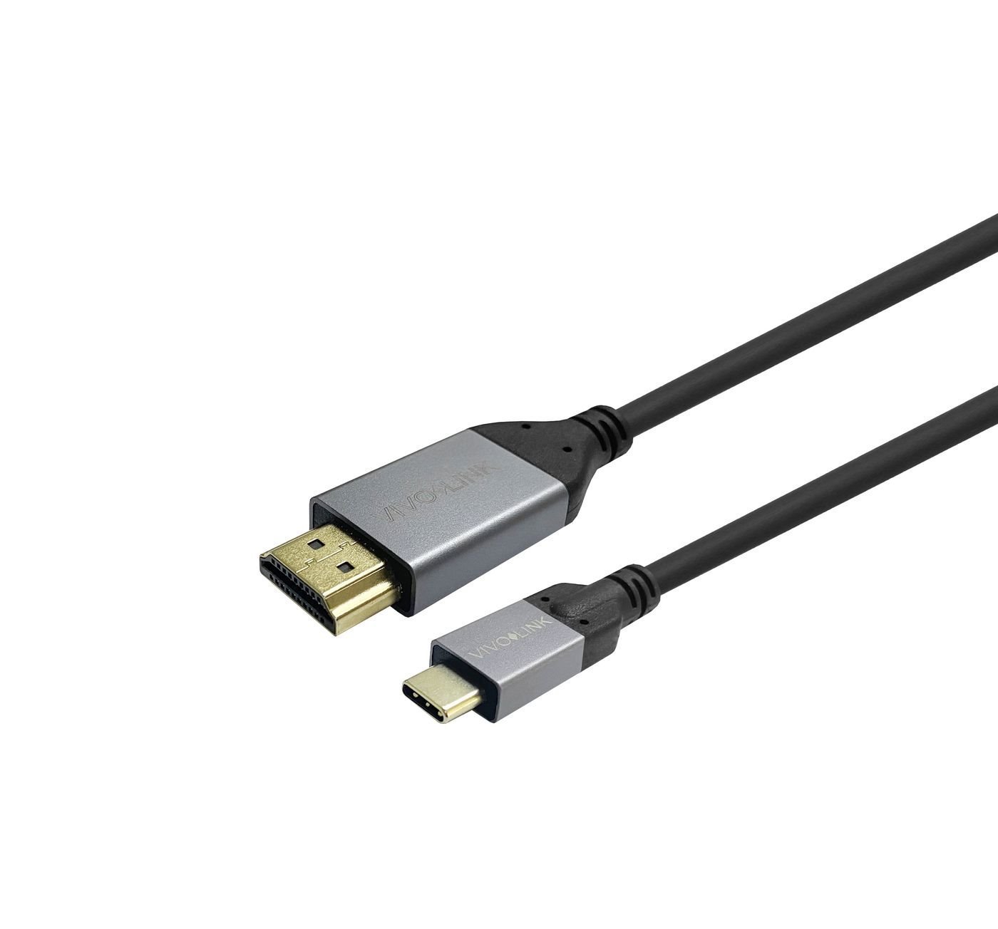 VivoLink Videoadapterkabel Usb-C / Hdmi 4M Sort