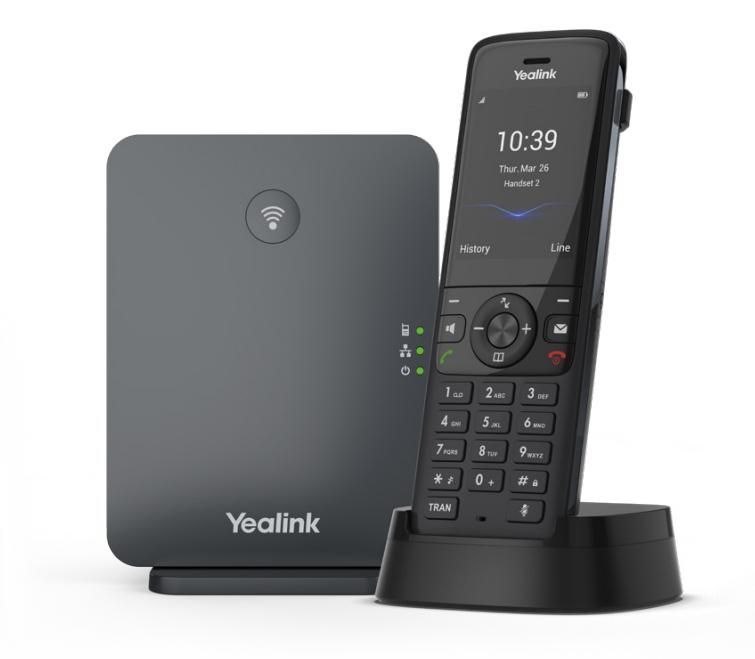 Yealink W78P TRÅDLØS Telefon / VoIP Telefon Sort Klassisk GRÅ