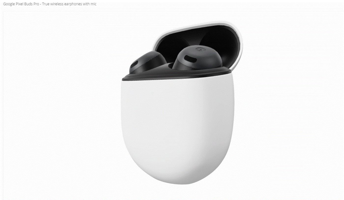 Google Pixel Buds Pro TRÅDLØS Ægte Trådløse Øretelefoner Sort